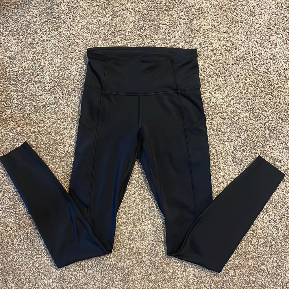 lululemon Fast & Free full length tight non-reflective 28” size 4 like new